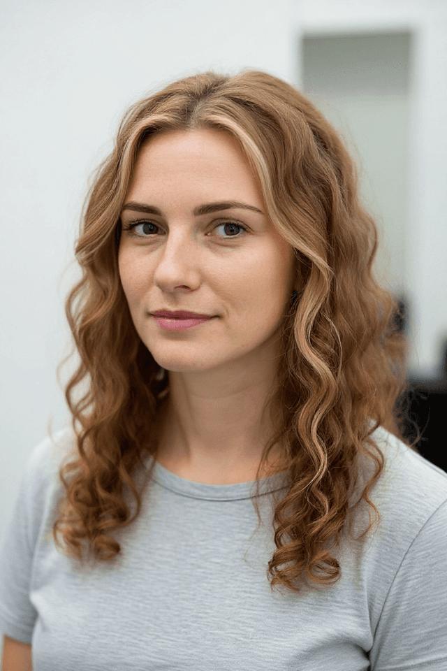 A person with a Curly hairstyle