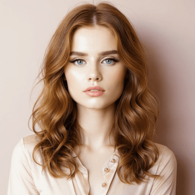 A person with a Soft Waves hairstyle